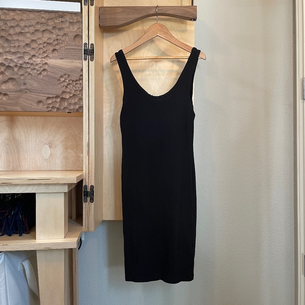 NWOT - TWO bodycon layering dresses H&M - Size XS - Black and Taupe